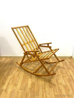 Retro křeslo houpací 60. léta