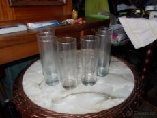 Skleničky vysoké - 7 kusů