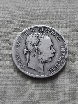 1 Zlatnik 1879 Frantisek Josef I.