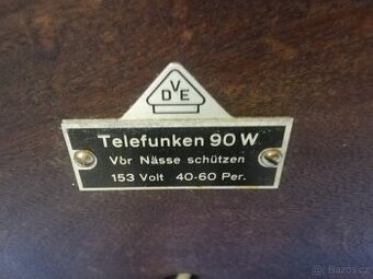 Prodám rádio telefunken 90w - 1