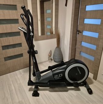 Eliptical inSPORTline Atlanta Black manuální