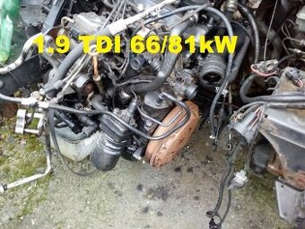 Motor 1.9tdi 66/81kW Galaxy/Sharan/Alhambra