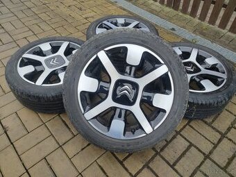 Alu kola 4x108 R17 205/50 letní