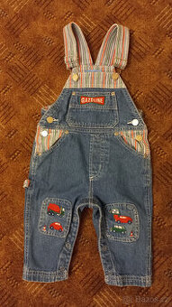 kalhoty pro mimi, džíny s laclem, velikost na cca 1rok,