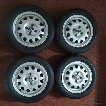 ALU R14 4x100 Lupo 3L s pneu letní 155/65 R14