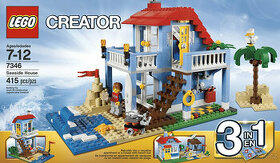 LEGO 7346 Creator 3 v 1, Plážový domek (+ DÁREK ZDARMA)