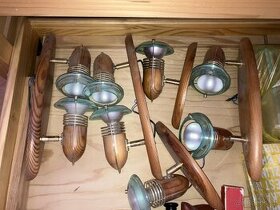 dřevěná světla - lampičky