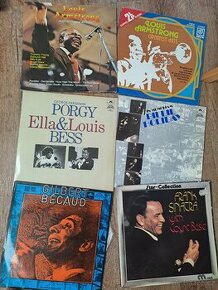 7x vinyl - Frank Sinatra, Louis Armstrong, Ella Fitzgerald - 1