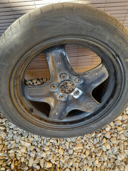 Opel-Plechove disky 17 zoll+ poklice