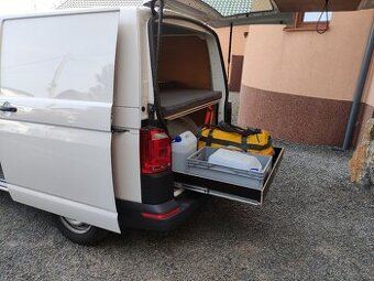 Vestavba  do dodávky VW T5, VW T6