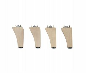 Buková dřevěná noha na nábytek SET 4ks H-110mm