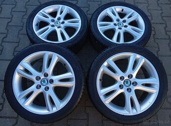 Alu kola originál Škoda Fabia II, Roomster 5x100 R16 Atria