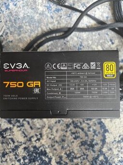 Zdroj 750W EVGA Gold - 1