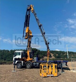 Hydraulická ruka - Montážní pracovní koš