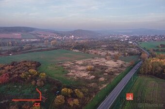 Prodej, pozemky/komerční, 18193 m2, Bezručova, Starý Plzenec