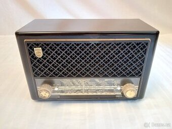 Starožitné radio Philips BX200