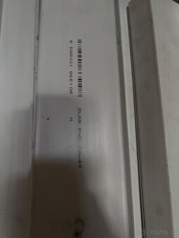 PVC zlaby 70x40mm - ruzne delky