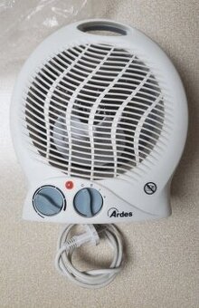 teplovzdušný ventilátor - 1