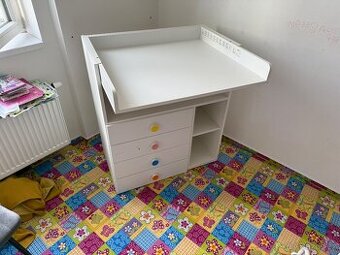 Dětský nábytek, skříň, komoda a přebalovací pult/stůl - 1