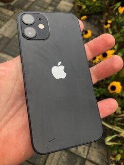 iPhone 12 Mini 64Gb...lehce opotřebený...černý