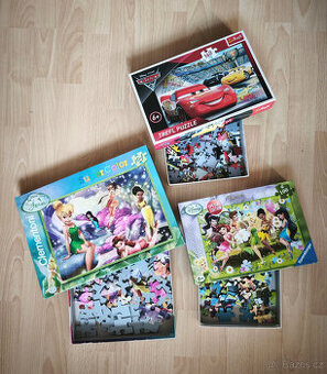 Prodám 3x puzzle 6+
