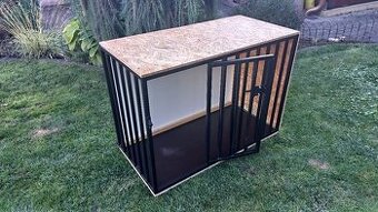 Interiérová klec pro psa (101,5 x 73 x  50)