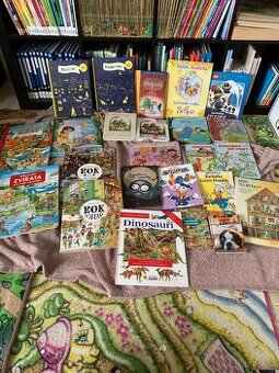 Sbírka dětských knih (další knihy a fotky uvnitř inzerátu)