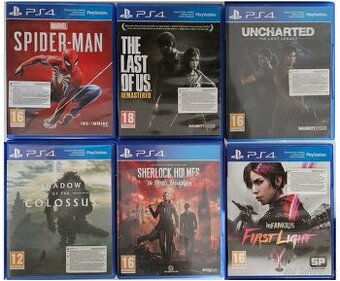 Hry na Playstation 4 (PS4)