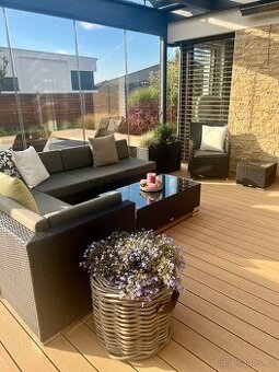 Luxusní modulová sedaci souprava na terasu