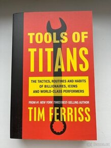 Kniha Tools of Titans (Tim Ferriss) anglicky, nová