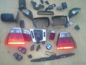 BMW E46 - zbytek ND + rezerva + roletka kufru