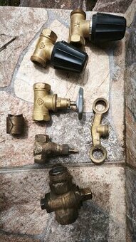 Ventily a kohout na vodu