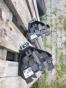 Hlinikové Příčníky uzamykaci 4x klíček,logo Opel 1x chybí