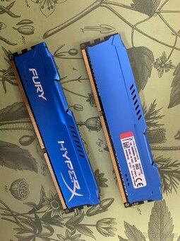 2x HyperX Fury DDR3 2x4GB (HX316C10FK/8)