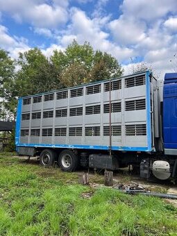 Nástavba pro přepravu zvířat Finkl s váhou