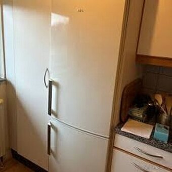 vysoká lednice AEG, dvoudvéřová