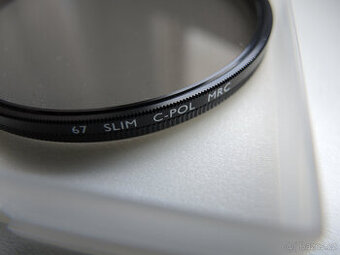 B+W 67 mm polarizační filtr MRC SLIM - GERMANY