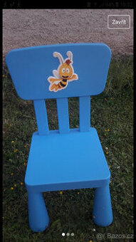 židle pro děti
