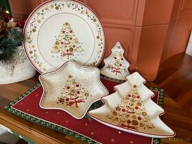 Vánoční misky a velký talíř winter bakery delight Villeroy - 1