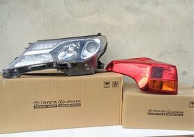 Toyota RAV IV r.v. 2013 - 2016 světla a nárazník