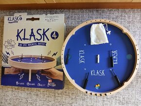 Magnetická stolní hra KLASK 4 - zcela NOVÁ za POLOVIČNÍ cenu