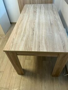 Stůl jídelní dub sonoma - 1
