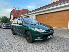 Peugeot 206 SW 1.4 Hdi 50kw, rok 2004, klima, tažné