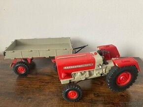 Traktor Anker / PIKO s vlečkou, funkční - 1
