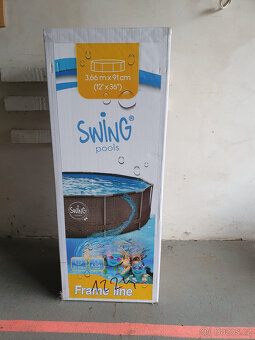 Bazén Swing s konstrukcí