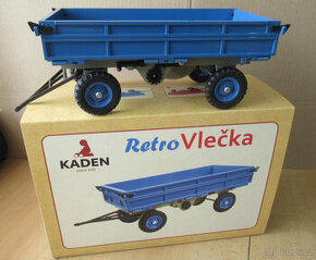 KDN Kaden vlečka za traktor - modrá