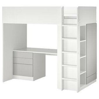 Ikea - patrová postel Smastad