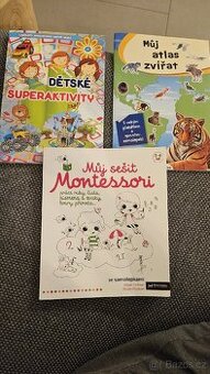 Dětská montessori pracovní kniha