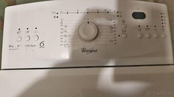 PRACKA WHIRLPOOL WTLS 60712,HORNI PLNENI,6KG,DISPLEJ,A+++