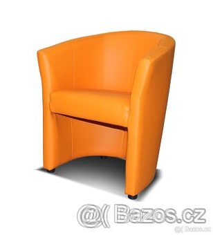 Křeslo oranžové /nové/